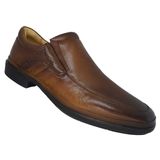 Sapato Social Masculino Adulto Em Couro Bico Quadrado Rafarillo 59004-04