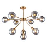 Lustre Pendente Orluce Astro Or1186 Dourado G9 Bivolt - Único