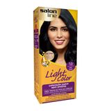 Tintura Creme Salon Line Light Color Preto Azulado 1.0 Kit