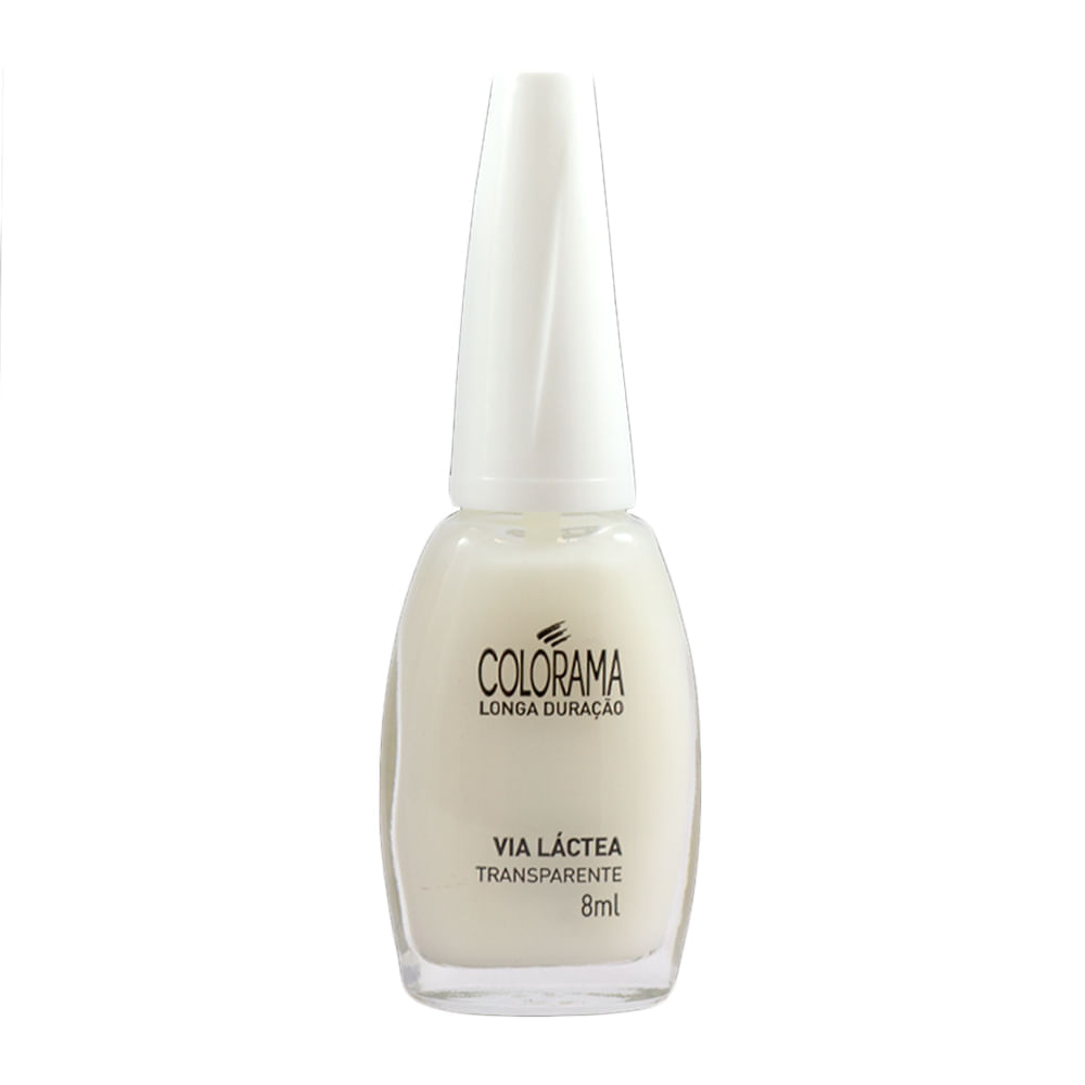 Esmalte Colorama Natural Cor Via Láctea Transparente Com 8ml