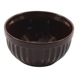 Bowl Tigela Em Cerâmica Itália Marrom 550ml