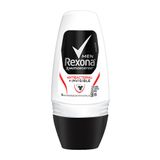Desodorante Antitranspirante Rexona Men Antibacterial + Invisible Roll-on Com 50ml