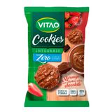 Cookies Integrais Vitao Morango Com Cobertura Chocolate Zero Açúcares 80g