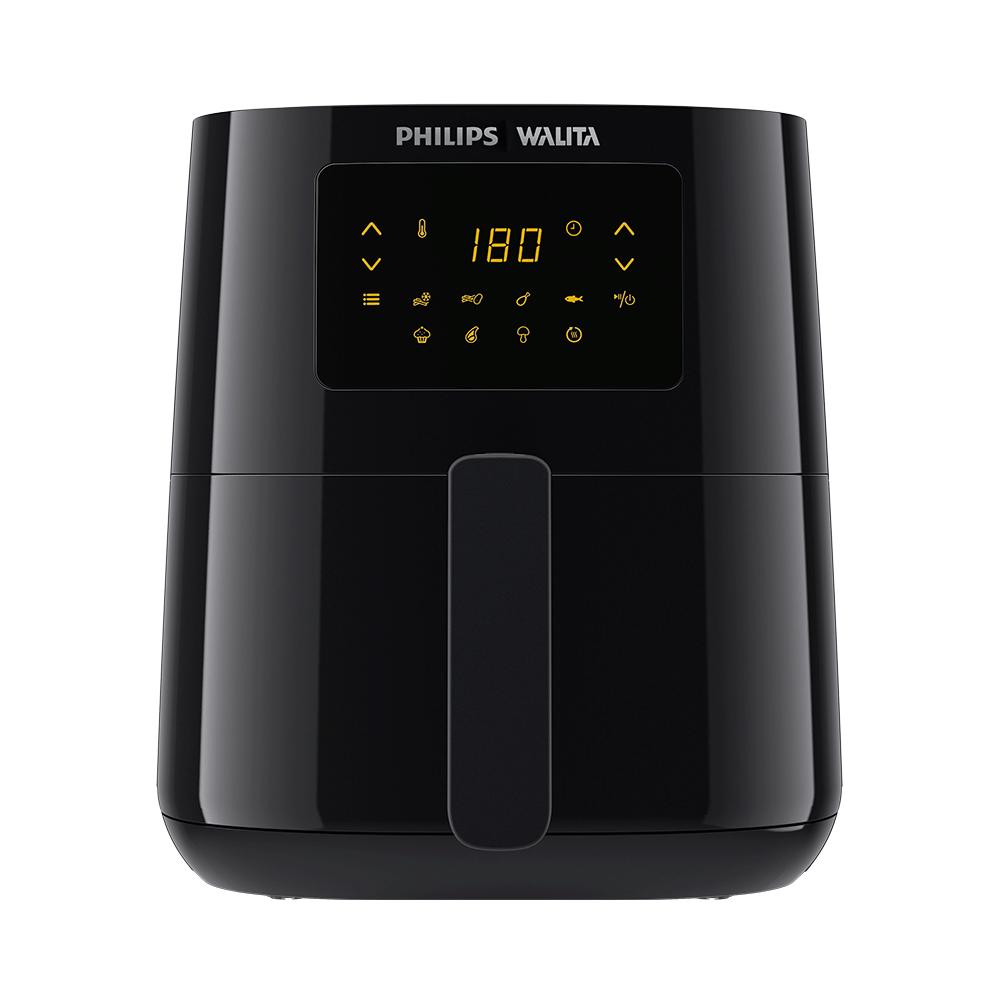 Fritadeira Elétrica Sem Óleo Air Fryer Philips Walita Ri9252 4,1 L Digital Preta [cor: Preto - Voltagem: 110v]