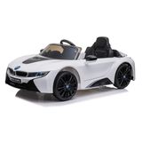 Carro Elétrico Infantil Bmw I8 12v C/ Controle Remoto Bel - Branco