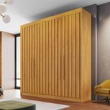 Guarda Roupa Casal 4 Portas 3 Gavetas Potente Móveis Europa