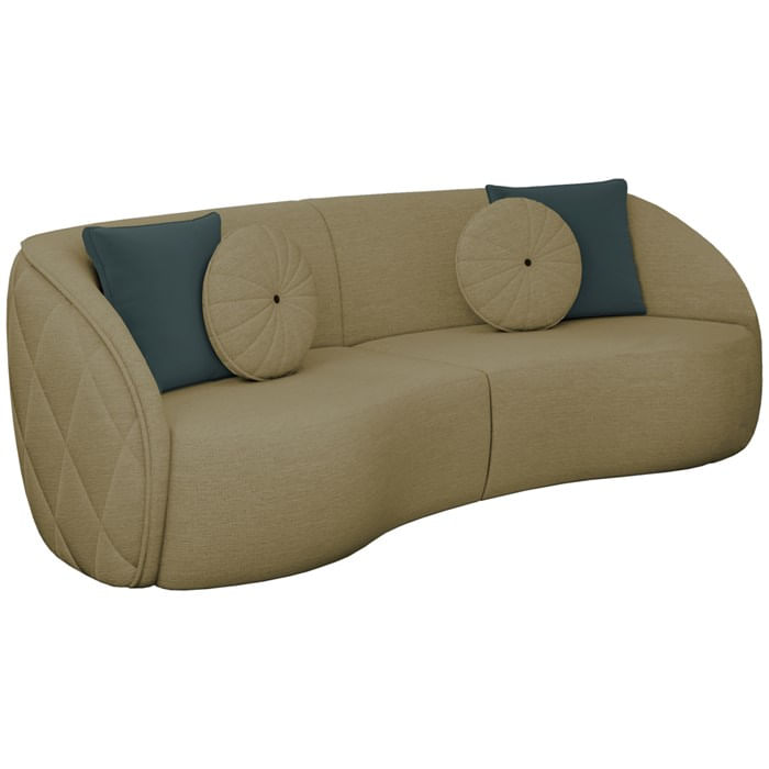 Sofa 4 Lugares 318 Cm Passion Linho Tce 1025 Moll