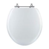 Assento Sanitario Almofadado Izy Branco Para Bacia Deca