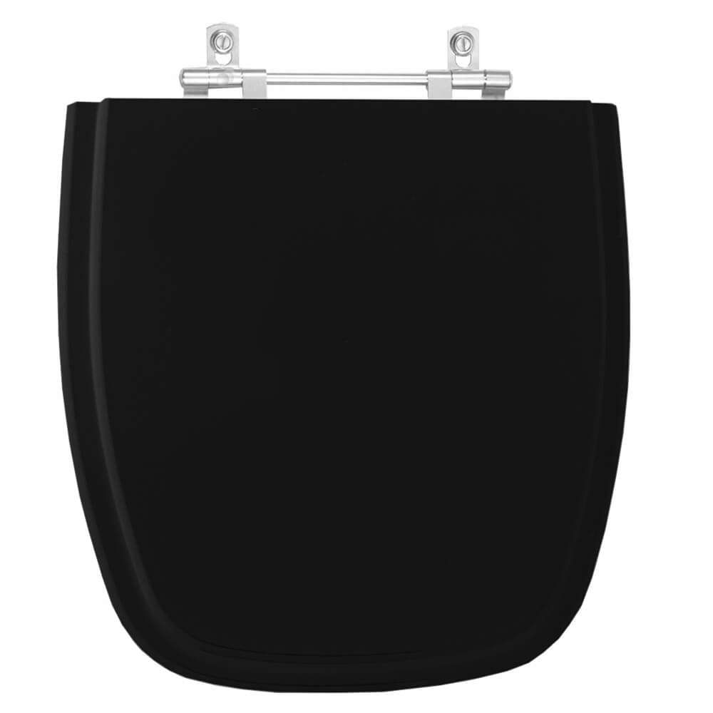 Assento Sanitario City Preto Para Vaso Celite