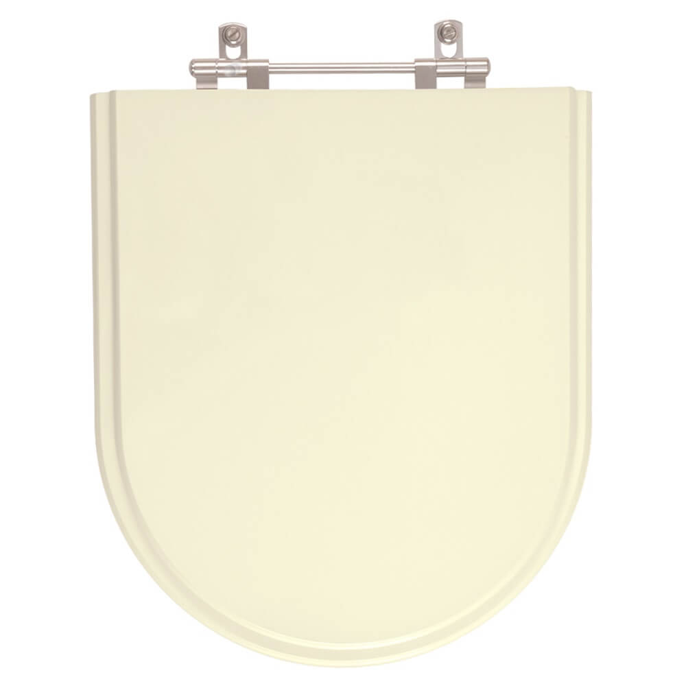 Tampa De Vaso Valentina Marfim (bege Claro) Para Bacia Hervy