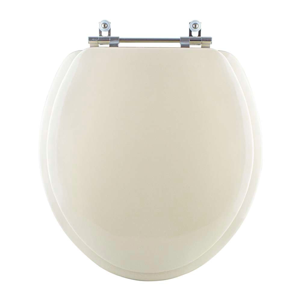 Assento Sanitario Almofadado Carina Bone (bege Claro) Para Vaso Ideal Standard