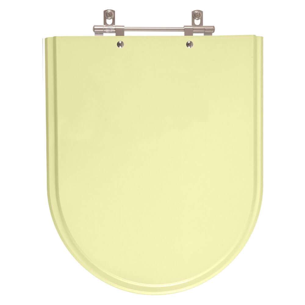 Tampa De Vaso Em Mdf Jasmim Marfim Para Bacia Fiori