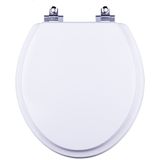 Assento Sanitário Fechamento Lento Convencional Oval Branco Para Louça Incepa