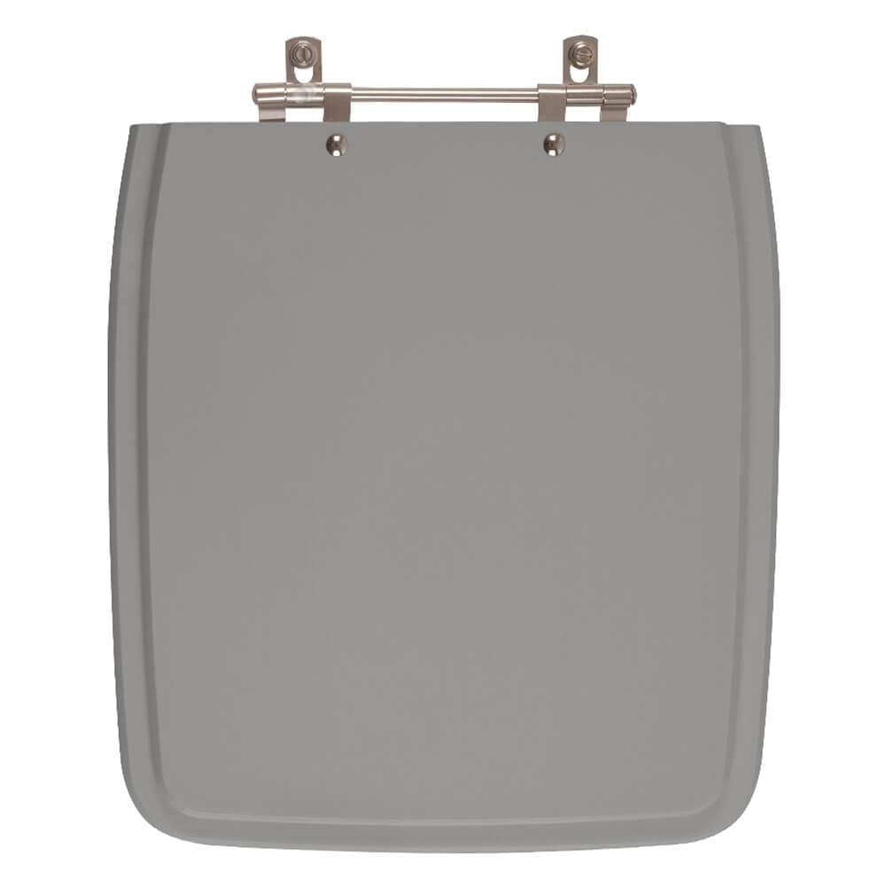 Tampa De Privada Poliéster Vila Rica Cinza Escuro Para Louça Icasa 6lpf