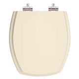 Assento Sanitario Poliester Com Amortecedor Thema Pessego (rosa Shell) Para Vaso Incepa