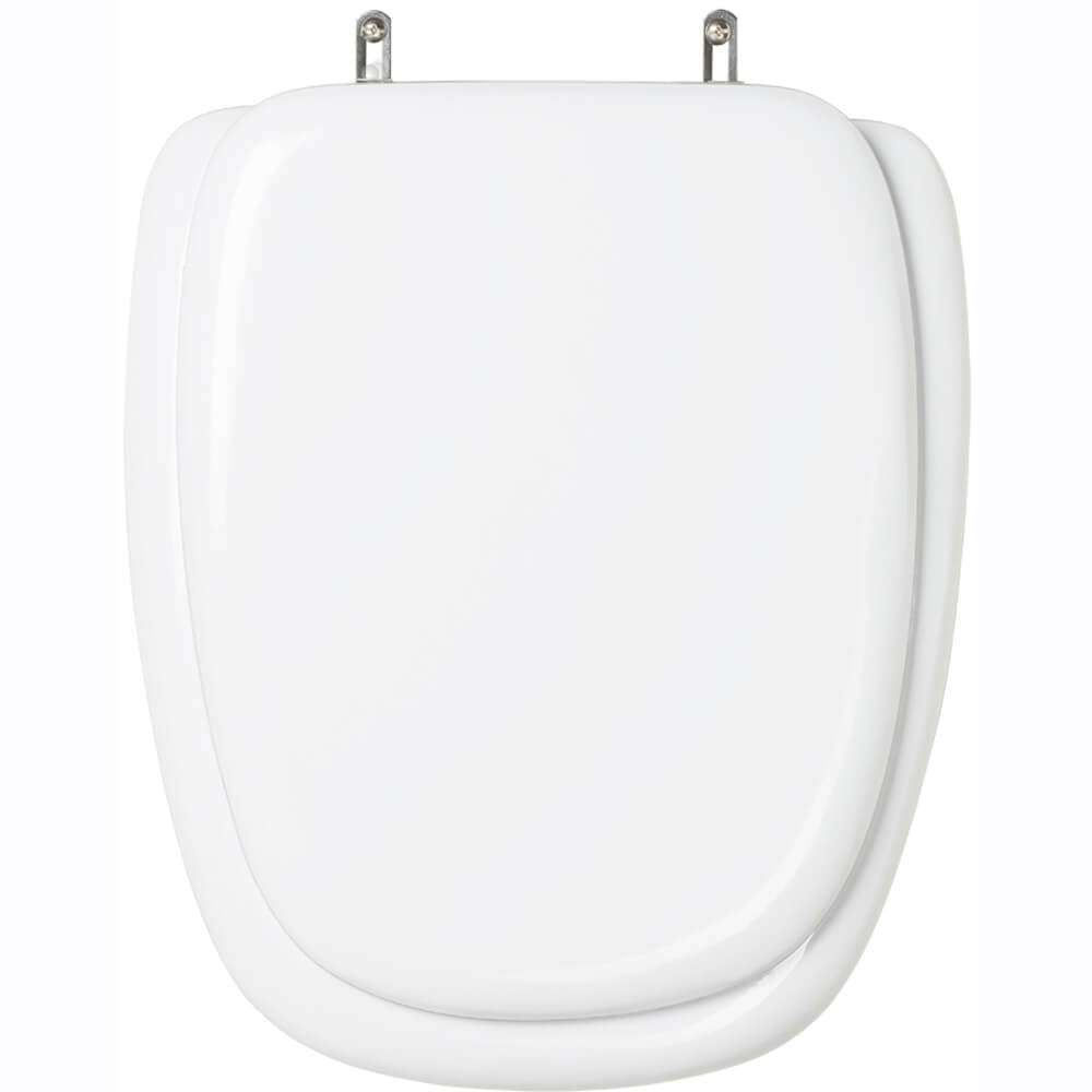 Tampa De Privada Almofadada Primula Plus Branco Para Louça Fiori 6lpf