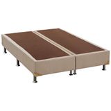 Cama Box Base Universal King Suede Clean (193x203x30) - Ortobom