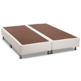 Cama Box Base Universal King Courano White (193x203x30) - Ortobom