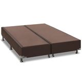 Cama Box Base Universal King Americana Courano Brown (193x203x23) - Ortobom