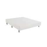 Cama Box Base Universal King Light Tecido White (193x203x24) - Ortobom