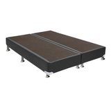 Cama Box Base Universal Queen Americana Courano Gray (158x198x23) - Ortobom