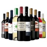 Kit 10 Vinhos Por Menos De R$ 18 A Garrafa