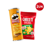 Combo Pringles Queijo 109g E Cheez It Parmesão 65g