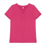 Blusa Feminina Malha Delicate Básica Rovitex Rosa P
