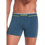 Cueca Boxer Sem Costura Lupo - Azul - 17800 | Pau A Pique Cueca Boxer 17800 - Azul - Xxxg