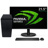 Computador Completo 3green Graphics Intel Core I5 8gb Ssd 256gb Placa De Vídeo Geforce Monitor Led 21.5&quot; Windows 10 3gg-013