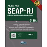 Seap-rj  Policial Penal Da Secretaria De Administração Penitenciária Do Rio De Janeiro