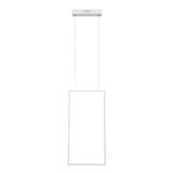 Pendente 60cm 30cm 2cm 1x32w 3000k 1810lm Tec Bella Iluminação Branco