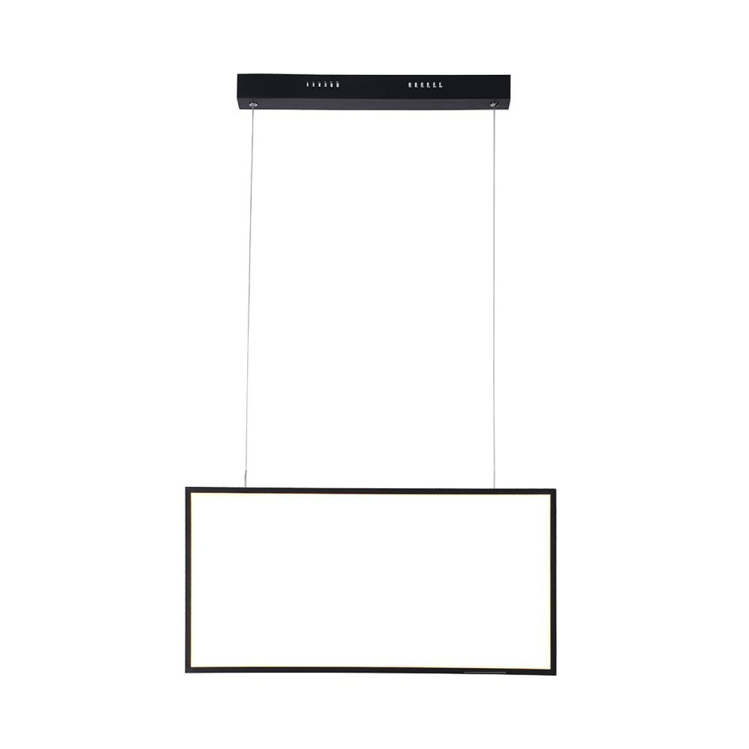 Pendente 30cm 60cm 2cm 1x32w 3000k 1810lm Tec Bella Iluminação Preto