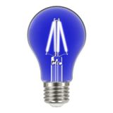 Lâmpada LED Filamento Color 4W Bulbo A60 Taschibra Azul