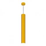 Pendente Viena Tubo 60 cm Conti Iluminação Amarelo