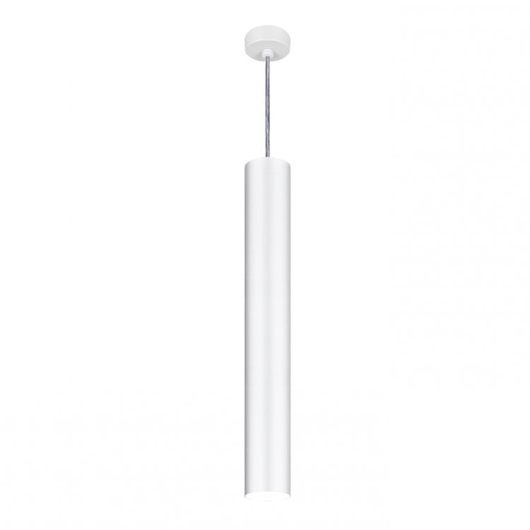 Pendente Viena Tubo 60 cm Conti Iluminação Branco Brilho