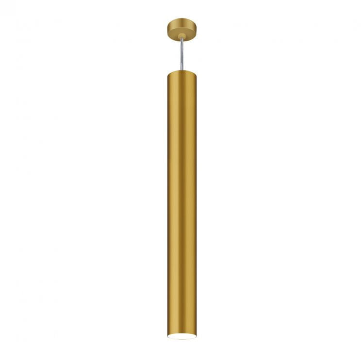 Pendente Viena Tubo 90 cm Conti Iluminação Dourado