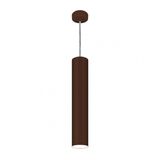 Pendente Viena Tubo 45 cm Conti Iluminação Café