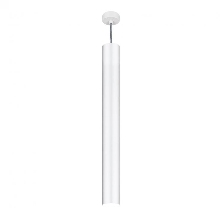 Pendente Viena Tubo 90 cm Conti Iluminação Branco Brilho