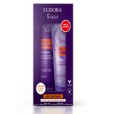 Shampoo Siàge 250ml + Condicionador 200ml Liso Intenso - Kit