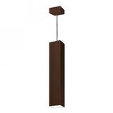 Pendente Viena Quadrado 45 cm Conti Iluminação Café