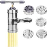 Manual Noodle Noodle Fabricante De Macarrão Spaghetti Cozinha Ferramenta De Aço Inoxidável Pressione Máquina Máquina Máquina Massa Fabricant