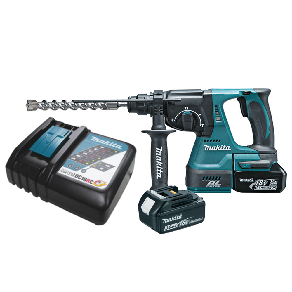 Martelete Combinado 24mm 18v Bivolt - Dhr242rfe - Makita