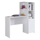 Escrivaninha/mesa De Escritório Com 1 Porta Multimóveis Cr25233 Branco