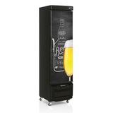 Refrigerador De Bebidas Gelopar Vertical 228 Litros Preto 220v Grb-23e Qc