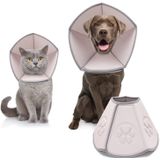 Refrigerante Casquinha Após Cirurgia Recuperação Cones Confortáveis Para Cães Gatos Colarinho Cone Ajustável Prevenir Colar Para Cães Pequen