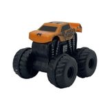 Hot Wheels Mini Carro Com Lançador Laranja - Fun Divirta-se