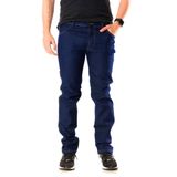 Calça Jeans Masculina Tradicional Com Elastano