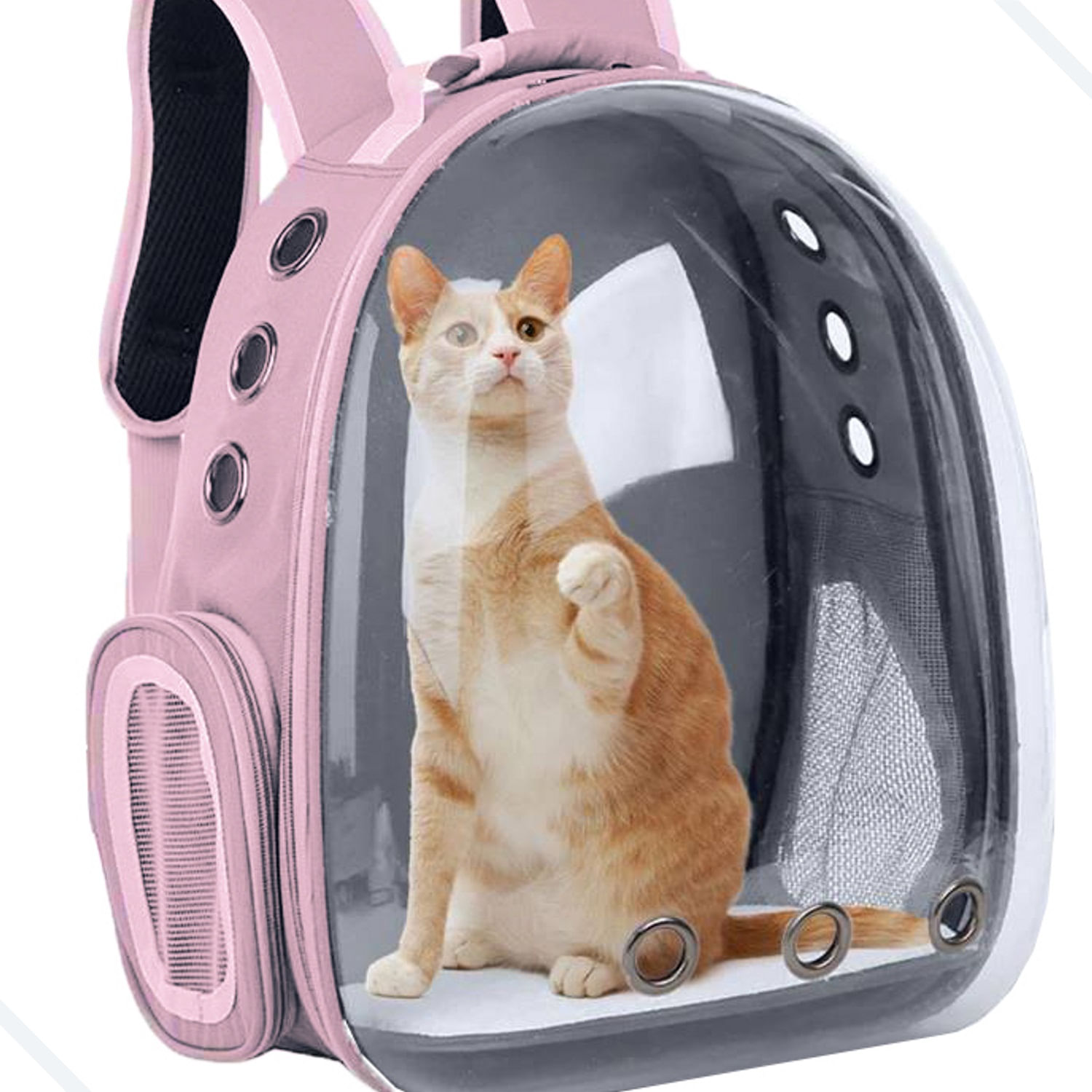 Mochila Carrinho De Cachorro Gato Bolsa Transporte Pet