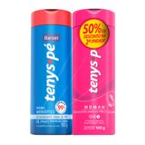 Tênis Pé Baruel Original Talco 100g E Tênis Pé Baruel Woman Talco 100g 50% De Desconto Na 2° Unidade 100g
